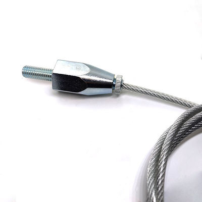 Thép dây thép dây thừng với Snap Hook Toggle Cable Gripper Suspension Kit