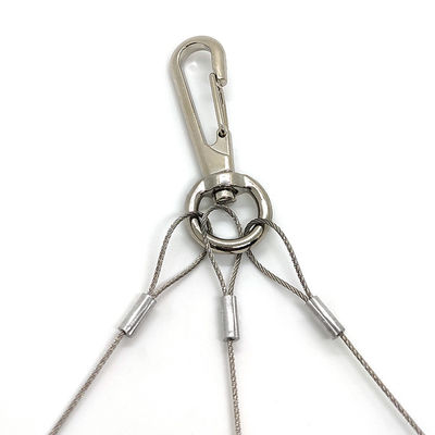 Dây buộc bằng cáp thép không gỉ treo giỏ hoa treo tường