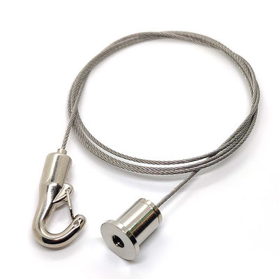 Đường dây cáp dây treo trần có chiều dài điều chỉnh với hệ thống bảng điều khiển âm thanh dây chuyền