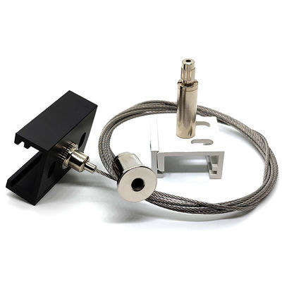 XTSC Track Ceiling Light Suspension Kit Wire Cable Gripper với clip bảng đồ nhôm