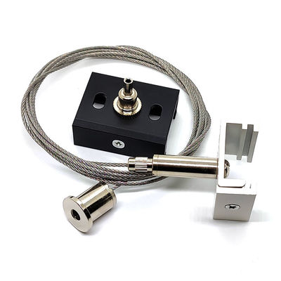 Kẹp nhôm đường ray XTSC với kẹp cáp bằng đồng thau Hệ thống treo cho đèn