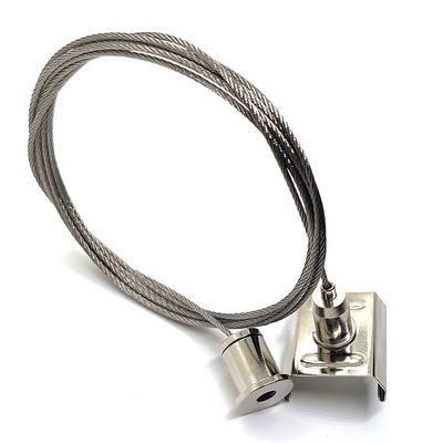 Bộ treo dây cáp cầm với kẹp tấm nhôm cho đường ray XTSC