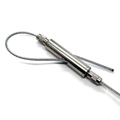 Nickel Paint Brass Looping Gripper Bộ treo cáp máy bay điều chỉnh