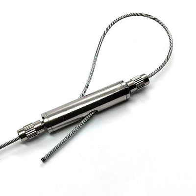 Nickel Paint Brass Looping Gripper Bộ treo cáp máy bay điều chỉnh