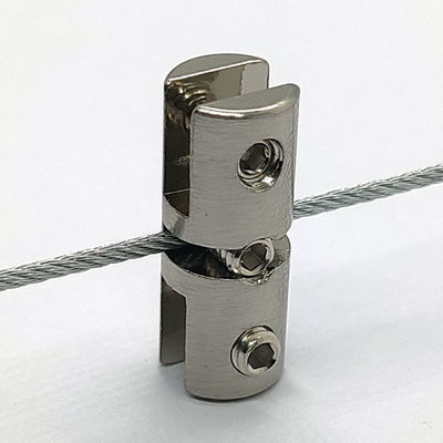 New Hot bán mặt hàng hiển thị thiết bị gắn kính kẹp cho hệ thống hiển thị cáp