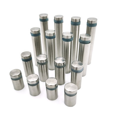 Phần cứng gắn kết dấu hiệu tường bằng thép không gỉ 316, Nắp đậy standoff, Giá đỡ biển hiệu cho màn hình acrylic