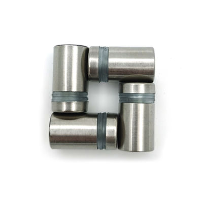 Vít đệm bản vẽ Satin Inox Giá đỡ biển hiệu kẹp cạnh kính