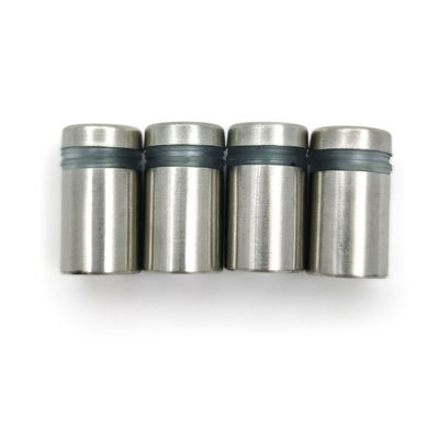 Vít đệm bản vẽ Satin Inox Giá đỡ biển hiệu kẹp cạnh kính