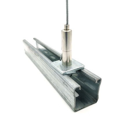 Bộ dụng cụ treo cố định 3 inch với Sling cáp thép mắt Flemish và Kẹp trần dây