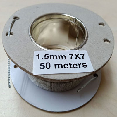 Đặt hàng bán buôn Trên Sở 304 Stainless Steel Sling Cable Thép nhựa