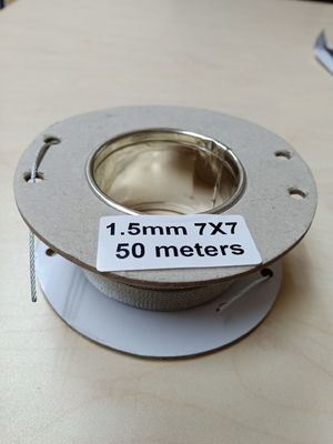 Cáp thép bện không gỉ 304 316 6 X 36