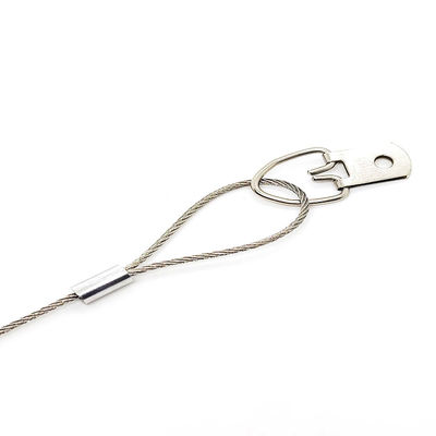 Cáp an toàn D-Ring Screw Hanger Wire System Stainless Steel Picture Hanging Wire