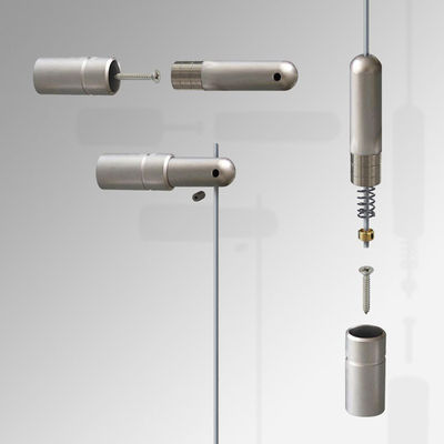 Hệ thống treo ray trần bằng dây thép không gỉ, bộ treo tranh tường trần