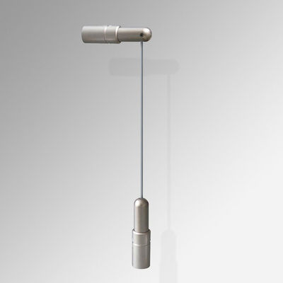 Hệ thống treo dây cáp tường-to-Wall nhôm đa chức năng với đường ray cho tranh nghệ thuật và khung