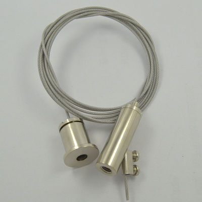 Wire Cable Gripper With Ceiling Attachment For Lighting Suspension Accessories