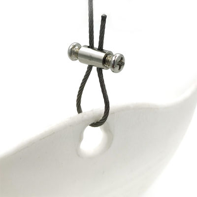 Máy cầm cáp xoay nhỏ với các vít khóa Cáp dây thép điều chỉnh Cáp dây thép