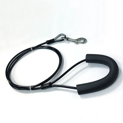 Dây xích chó có thể điều chỉnh bằng thép không gỉ Dây xích thú cưng với móc khóa
