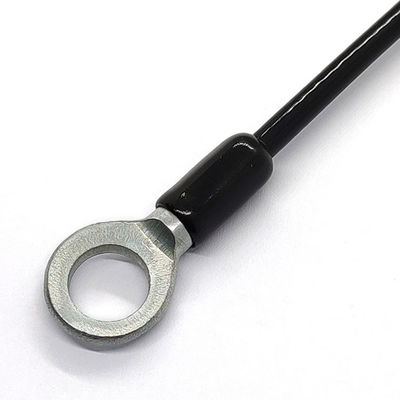 Thép galvanized PVC phủ sợi dây thép không gỉ với Snap Hook và Eyelets cho dây treo an toàn