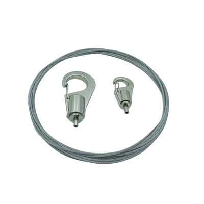 OEM Đẹp cáp tùy chỉnh với móc xuân cho hệ thống treo cáp