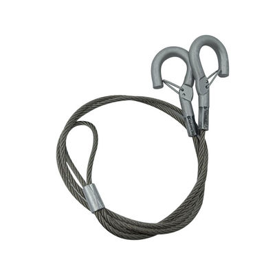 Bộ treo đèn rọi ray, có thể điều chỉnh, kẹp dây cáp thép, bộ treo đèn LED