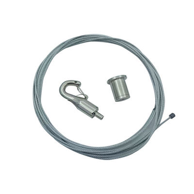 Bộ treo kẹp cáp vòng đảm bảo chất lượng cho đèn rọi ray