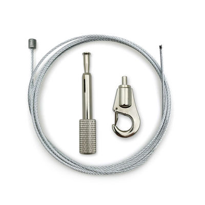Bộ treo dây có thể điều chỉnh, bộ neo xoắn ốc trên trần, kẹp cáp