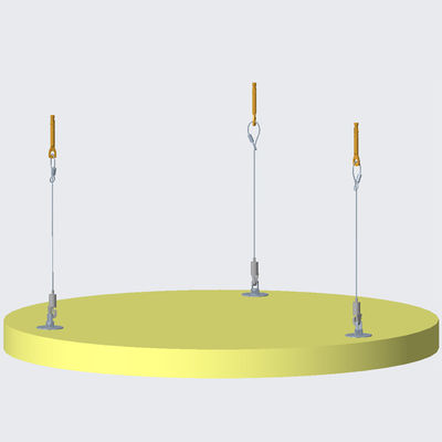 Kết nối Absorber với Bộ dây điều chỉnh cho hệ thống treo trần âm thanh