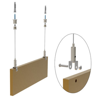 Kẹp cáp càng với các thành phần giá đỡ để lắp đặt tấm trần tiêu âm
