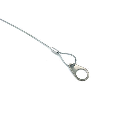 Dây cáp an toàn bằng thép không gỉ cho loa, dùng để treo loa trên trần hoặc trên tường, tăng cường an ninh cho đèn treo, khóa camera, loa DIY trong hội trường, xe hơi, quán bar, triển lãm