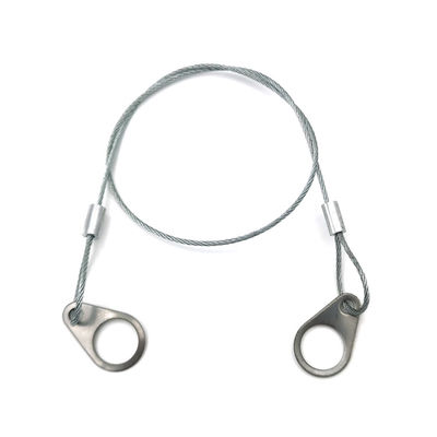Dây cáp an toàn bằng thép không gỉ cho loa, dùng để treo loa trên trần hoặc trên tường, tăng cường an ninh cho đèn treo, khóa camera, loa DIY trong hội trường, xe hơi, quán bar, triển lãm
