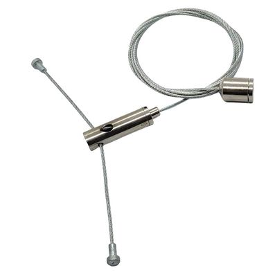 Bộ dụng cụ hệ thống chiếu sáng trần bằng dây treo bằng thép không gỉ