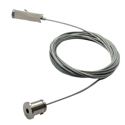 Bộ dụng cụ hệ thống chiếu sáng trần bằng dây treo bằng thép không gỉ