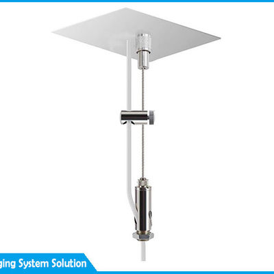 Bộ treo trần bằng thép không gỉ với dây thừng dây và cầm cáp