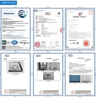 Copper Material Cable Looping Gripper with Nickel Surface Finish for LED Linear Trunking Lighting Systems
