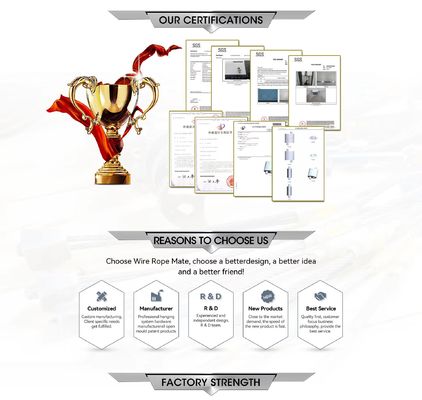 Đồng Cable Looping Gripper cho 0.6mm ~ 2.0mm thép dây với 7 ngày giao hàng và 100 PC MOQ