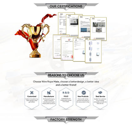 Kẹp Vòng Lặp Cáp Hai Mặt với Giao Hàng 7 Ngày và MOQ 1000 chiếc cho Đèn Chiếu Sáng