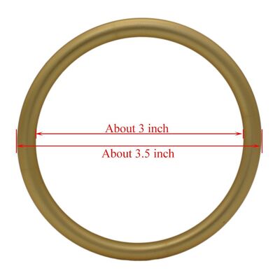 Vòng Sling nhôm hoàn thiện Anodizing Vàng Mờ Có Thể Điều Chỉnh