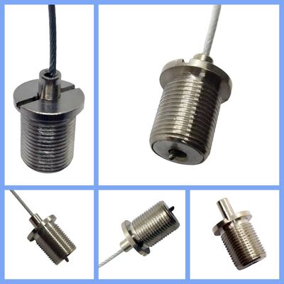 Bộ kẹp cáp bằng đồng thau ren M10 cho bộ phận đèn LED