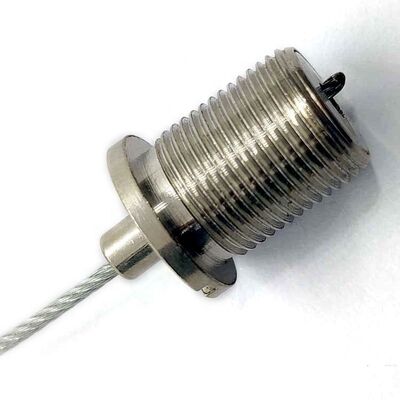 Quick Copper Linker Male Threaded Cable Gripper Tool Brass Material Wire Rope Clip cho phụ kiện chiếu sáng