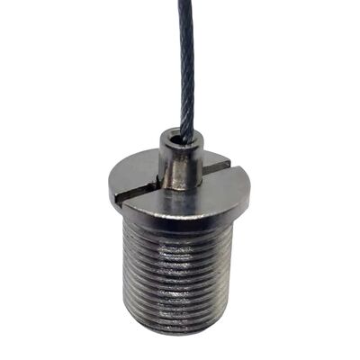 Quick Copper Linker Male Threaded Cable Gripper Tool Brass Material Wire Rope Clip cho phụ kiện chiếu sáng