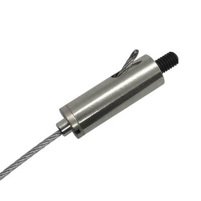 Thép không gỉ Cáp Gripper External Thread for Suspended Ceiling Organizer Wire Rope Clamping Grippers bao gồm