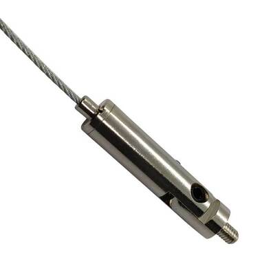 Thép không gỉ Cáp Gripper External Thread for Suspended Ceiling Organizer Wire Rope Clamping Grippers bao gồm