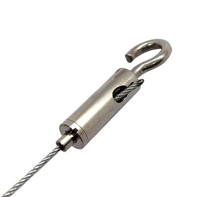 Cáp clip với vít Faston 90 độ dây dây thừng Gripper Cable Hanger