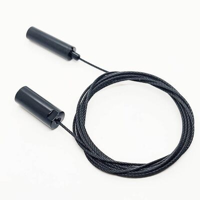 Bộ treo dây cáp phủ màu đen theo yêu cầu chất lượng cao Trần treo dây cáp treo móc Ứng dụng phần cứng