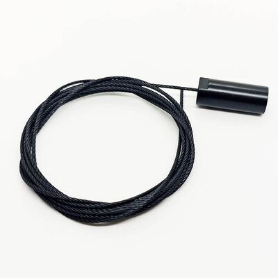 Bộ treo dây cáp phủ màu đen theo yêu cầu chất lượng cao Trần treo dây cáp treo móc Ứng dụng phần cứng