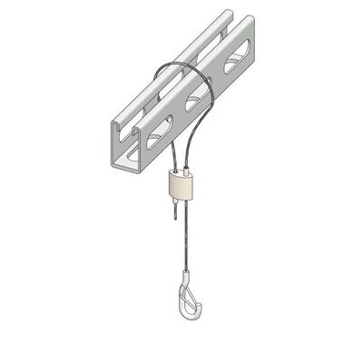 Bộ kẹp dây hai chiều có thể điều chỉnh, bộ treo dây vòng, phụ kiện phần cứng móc lò xo