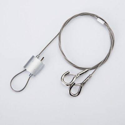 Bộ kẹp dây hai chiều có thể điều chỉnh, bộ treo dây vòng, phụ kiện phần cứng móc lò xo