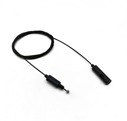 Nhà máy OEM tùy chỉnh Đen điều chỉnh Cable Gripper Toàn bộ đồng dây thừng EDP phủ trong nhà đèn trần treo phụ kiện