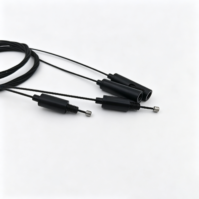 Nhà máy OEM tùy chỉnh Đen điều chỉnh Cable Gripper Toàn bộ đồng dây thừng EDP phủ trong nhà đèn trần treo phụ kiện