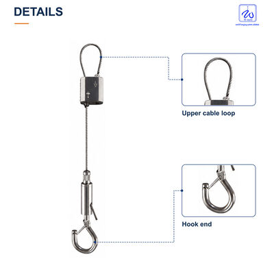 Cable Gripper for LED Panel and Billboard Suspension